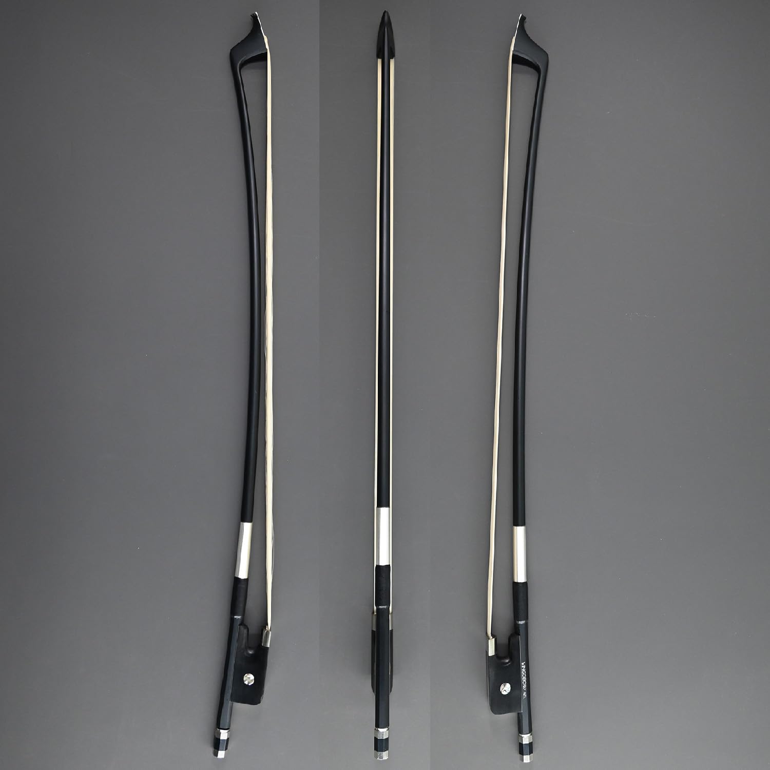 Amazon.co.jp: コントラバス 弓 フレンチ カーボン弓 3/4サイズ